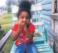  ?? CORTESÍA DE LA FAMILIA ?? Paciente. La pequeña Yasmeylis y su familia residen en Sabana Grande de Boyá.