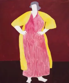  ??  ?? Milton Avery (1885-1965), Yellow Robe, 1960. Oil on canvas, 59½ x 49¾ in., signed and dated lower left: ‘Milton Avery 1960’. Estimate: $1.2/1.8 million
