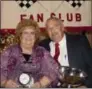  ?? DFM FILE ?? Grandview Speedway owner Bruce Rogers, right, pictured in a 2014 photo alongside wife Theresa, died on March 29. He was 82.