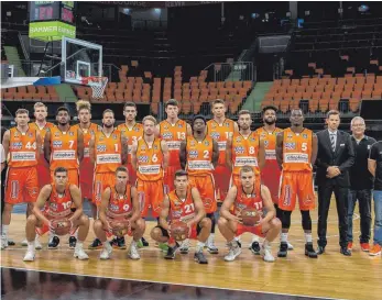  ?? FOTO: IMAGO ?? Die Mannschaft von Ratiopharm Ulm für die kommende Saison.