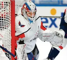  ?? Foto: ČTK ?? Vítek Vaněček Washington jej draftoval ve 2. kole v roce 2014. Na počátku své šesté zámořské sezony se dočkal startu v NHL.