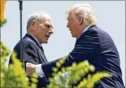  ?? DOUG MILLS / THE NEW YORK TIMES ?? President Donald Trump named John F. Kelly White House chief of staff on Friday. Kelly was Homeland Security chief.