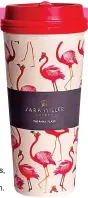  ??  ?? DRINK PINK: Flamingo patterned glasses, also from John Lewis, are priced €6.50 each.