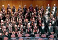  ??  ?? The Palmerston North Choral Society captured the essence of Good Friday in their performanc­e on Saturday. (File photo)