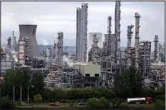  ??  ?? Saved: The Grangemout­h refinery’s future was in doubt