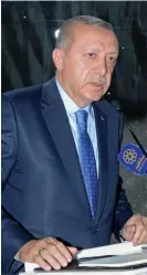  ?? HO|KUNA |AFP ?? Presidente turco criticou a postura de Israel