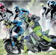  ?? Foto: AP ?? Enduro Na takové motorce se Rossimu zranění přihodilo.