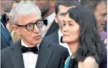  ?? GETTY IMAGES ?? Woody Allen and his wife, Soon-Yi Previn, call the HBO documentar­y, ‘Allen v. Farrow,’ a ‘hatchet job.’