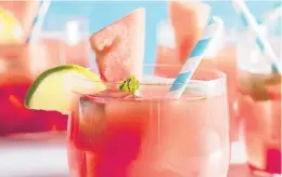  ?? ASHLEY MOORE/AMERICA’S TEST KITCHEN ?? Our agua fresca, or“fresh water,” is packed with fresh watermelon juice, tart lime juice and a touch of honey.
