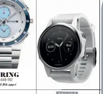  ??  ?? GARMIN FENIX 5S PRECIO: 699 €