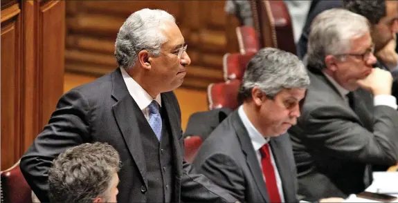  ??  ?? António Costa e os restantes ministros do Executivo socialista vão ser postos à prova na terceira avaliação anual da Assembleia da República à sua governação