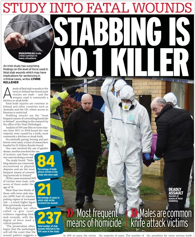  ?? ?? DEADLY ASSAULT Gardat at scene of fatal stabbing