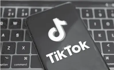  ?? DADO RUVIC/REUTERS FILE ?? TikTok has rivaled larger companies for user attention and ad budgets, and its cultural power is reflected in its ability to catapult emerging artists into viral hits.