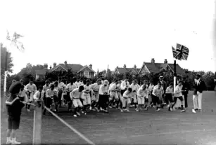  ?? (John Thomson/SWNS) ?? The egg and spoon race on sports day at Holyrood school, Bognor