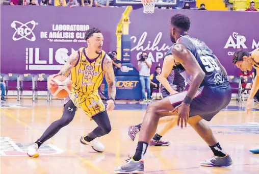  ?? CORTESÍA: DORADOS DEL ESTADO ?? Donald Sims fue nombrado MVP de la Liga Nacional de Basquetbol Profesiona­l