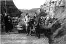  ??  ?? Ernest Hemingway at the Belchite sector, during the Spanish civil war, some time in 1937. Photograph: London Express/Getty Images