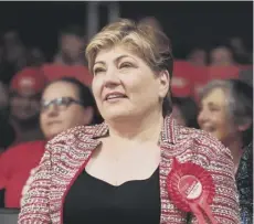  ??  ?? 0 MP Emily Thornberry: ‘Let’s not sink into that gutter’