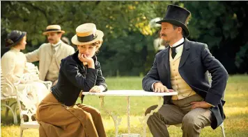  ?? (Robert Viglasky) ?? Keira Knightley as Colette and Dominic West as Willy in Colette.