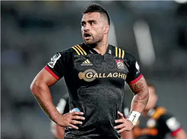  ??  ?? The Chiefs Super Rugby match against the Hurricanes could be Liam Messam’s last at FMG Stadium tonight.