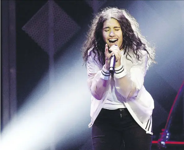  ?? CHRIS PIZZELLO/THE ASSOCIATED PRESS ?? Alessia Cara says she’s up for the challenge “to entertain an entire crowd for the whole show” at Sunday’s MMVAs.