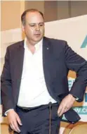  ??  ?? ALARGA. Gustavo de Hoyos podrá participar en la elección interna.