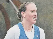  ??  ?? Morpeth Harrier Laura Weightman.