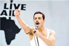 ??  ?? Malek in ‘Bohemian Rhapsody’. — Courtesy of Twentieth Century Fox