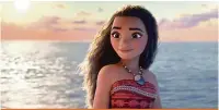  ??  ?? “Moana” contempla a integração feminina