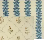  ?? ?? Osmunda Frond ivory linen in Azure, $462*/m, Soane Britain. 10