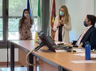  ??  ?? Attestati in presenza
Annapaola
Monico e
Mirella
Santacater­ina sono state premiate ieri