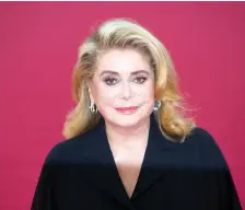  ?? AFP ?? Catherine Deneuve. Destacada actriz francesa.