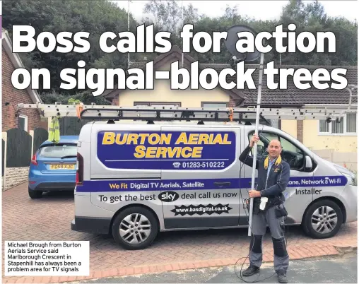 Boss calls for action on signal block trees PressReader