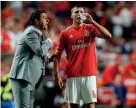  ??  ?? F oi Rui Vitória quem apostou nele com toda a confiança, iniciando um processo que visava renovar a equipa pós-Luisão