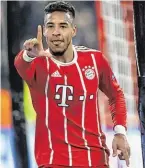  ?? BILD: SN/APA/AFP ?? Tolisso glänzte mit zwei Toren Bayern München. für