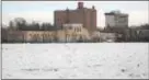  ?? JOHN BERRY - THE TRENTONIAN ?? The Trenton Water Works building seen from across the frozen Delaware Monday morning.