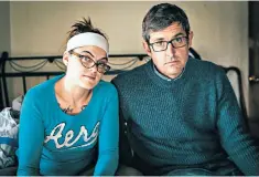  ??  ?? Sad tale: Theroux (right) with drug addict Petty Betty in ‘Dark States’