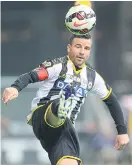  ??  ?? Udinese’s Antonio Di Natale.