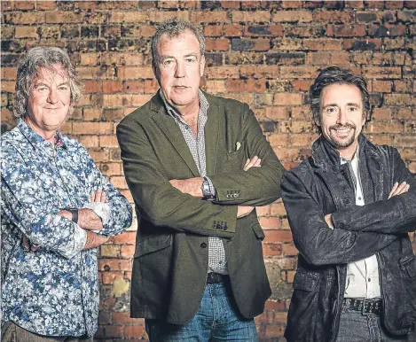  ??  ?? THE Grand Tour’s debut episode received rave reviews when it premiered on Amazon Prime Video — but was likened to the presenters’ former show Top Gear.
This Morning presenter Phillip Schofield tweeted: “Watching right now!! So long in the delivery but...