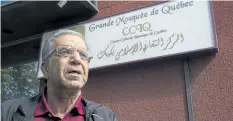  ?? JACQUES BOISSINOT/THE CANADIAN PRESS ?? Mohamed Kesri is pictured during an interview at the Centre Culturel Islamique de Quebec last week in Quebec City.