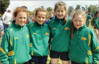  ??  ?? Some Kerry athletes at the Community Games national finals in Abbotstown in Dublin
