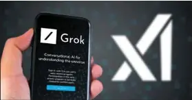  ?? ?? X marks the spot: Elon Musk’s company XAI said a modificati­on by an employee had caused Grok to accept ‘white genocide’ as a fact.