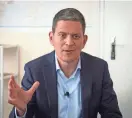  ?? ?? David Miliband, president of the Internatio­nal Rescue Committee, said the needs in Ukraine brought about by the war show no signs of diminishin­g.