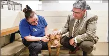  ?? STAFF FILE ?? Robert Gruhl (right) is the director of the Montgomery County Animal Resource Center. TheARC and the Humane Society of GreaterDay­ton are seeking people to foster pets .