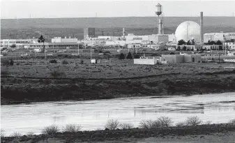  ?? Bob Brawdy / Associated Press ?? Energy Secretary Rick Perry is trying to accelerate the cleanup of contaminat­ed Hanford Nuclear Reservatio­n near Richland, Wash., where local groups worry toxic waste could be left behind.