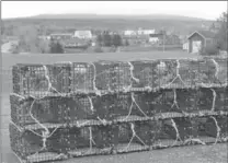  ??  ?? The cod fishery — which sustained Gaspé for generation­s — may be all but gone, but lobstermen and crabbers working out of villages like L’Anse-à-Beaufils continue to do just fine.