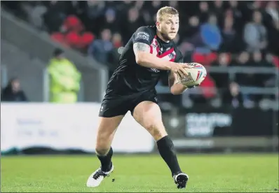  ?? PICTURE: SW PIX ?? RELISHING RETURN: Former Hull FC player Jordan Abdull is back for a second spell at Hull Kingston Rovers.