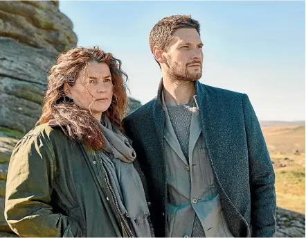  ??  ?? Ben Barnes and Julia Ormond, one of the couples to feature in the TVNZ show Gold Digger.