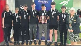  ?? ?? Blackwater Community School, Lismore - U16 Boys All-Ireland Badminton Champions 2022.