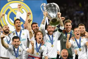  ??  ?? La formule de la Ligue des champions pourrait changer pour favoriser, encore plus, les gros clubs comme le Real Madrid. Un projet qui a de nombreux détracteur­s en Europe. (Photo AFP)