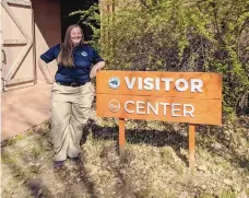  ?? COURTESY OF THE NEW MEXICO DEPARTMENT OF CULTURAL AFFAIRS ?? Rebecca Ward is the instructio­nal coordinato­r at the Los Luceros Historic Site in Alcalde.